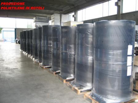 Produzione Polietilene in rotoli